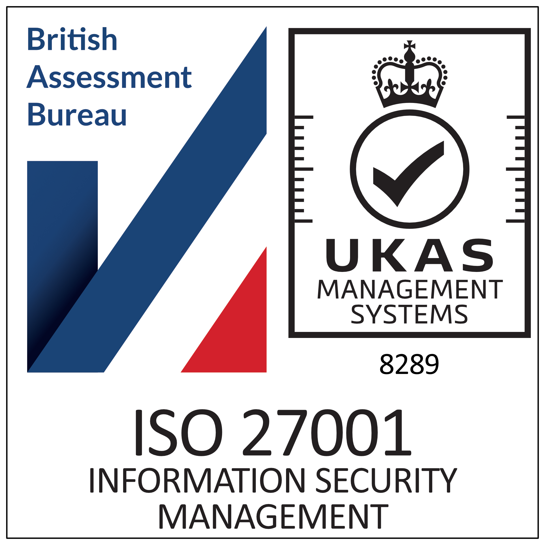ISO/IEC 27001 certifierad